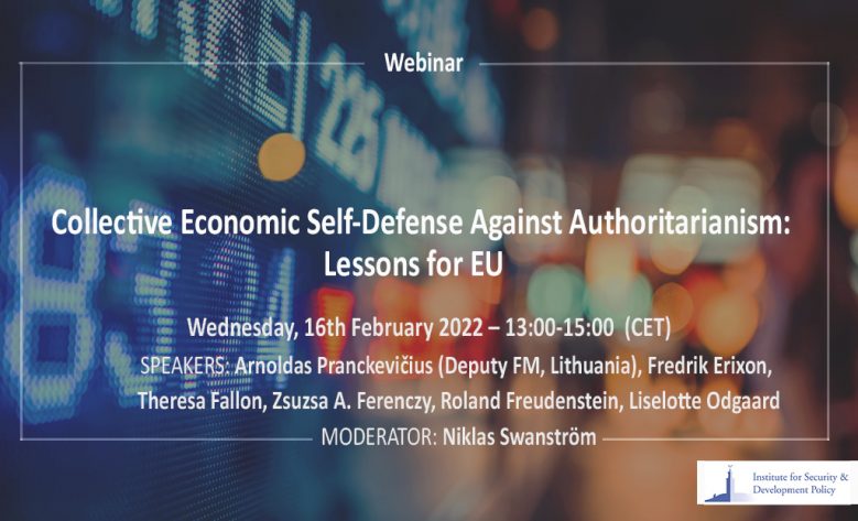 Eventposter webinar collective economic self-defense against authoritarianism