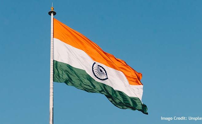 Photo of India's flag