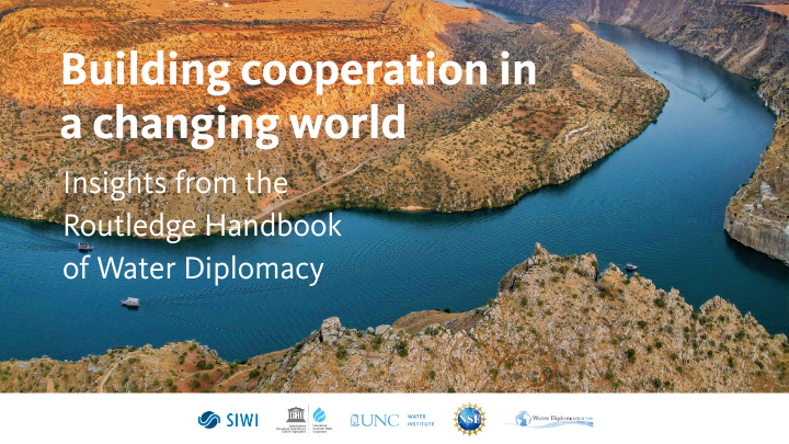 Q&A with ISDP Associated Fellow Dr. Martina Klimes on the new Routledge Handbook of Water Diplomacy