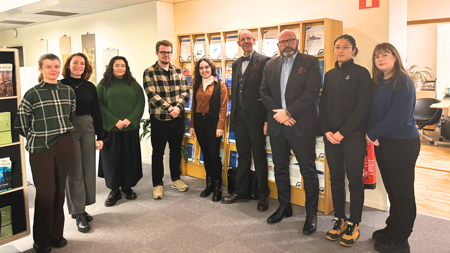 ISDP welcomed Ulrik Nilsson for a discussion on election observation missions and challenges for democracies